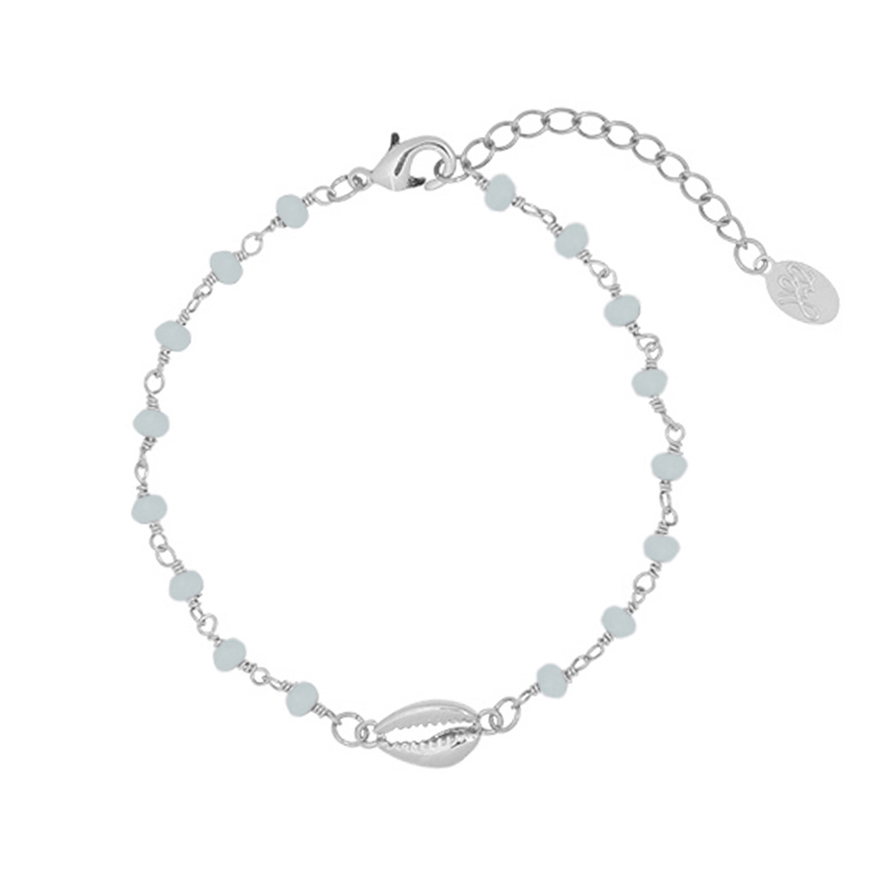 your shell zilver blauw