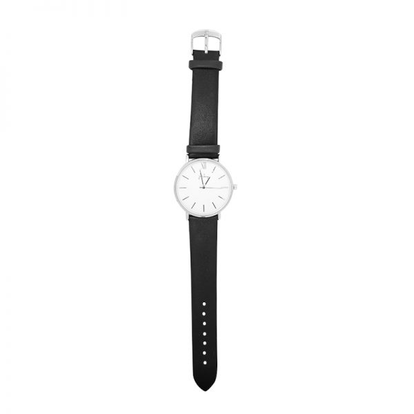 Horloge timeflies zwart