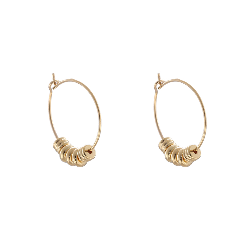 Earrings Funky Creoles big goud