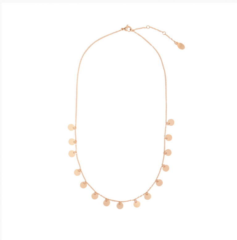 Ketting a lot of circles rose