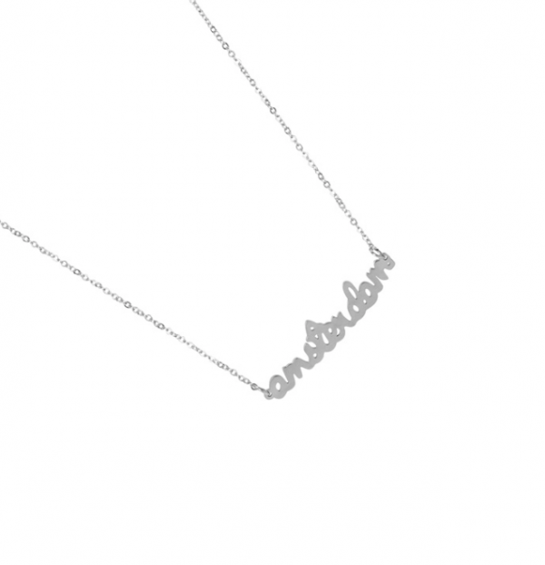 Ketting Amsterdam zilver
