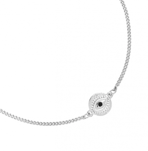 Armband Curious Eyes zilver