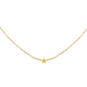 Ketting shine like a star goud