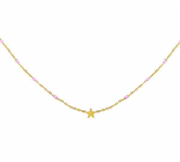 Ketting shine like a star goud