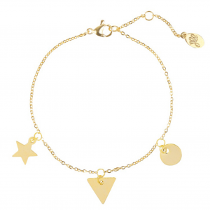 Armband Figures Family goud