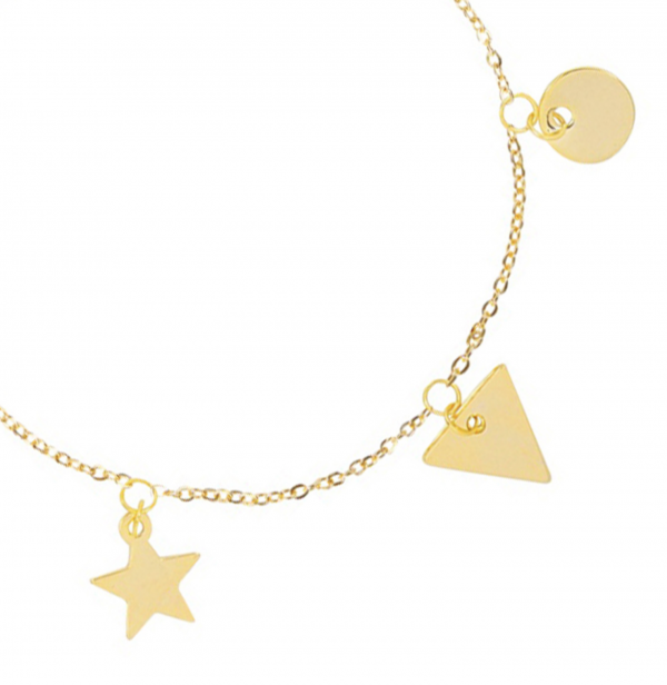 Armband Figures Family goud