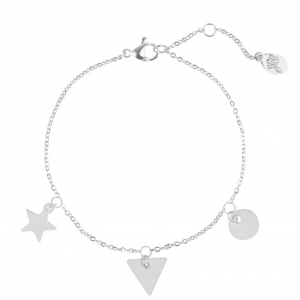 Armband Figures Family zilver