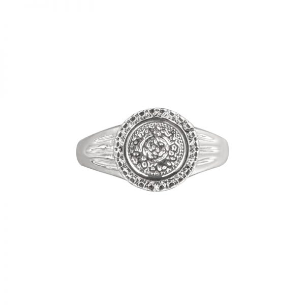 Ring Roman coin size 17