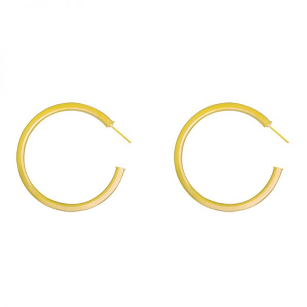 Oorbellen Urban Creoles XL goud